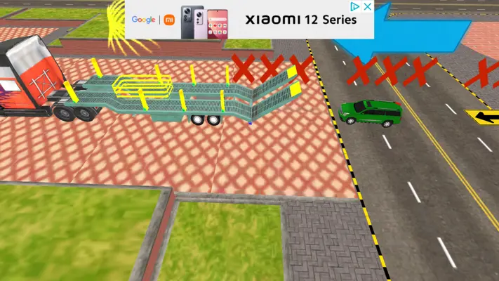 Crazy Car Transport Truck android App screenshot 8